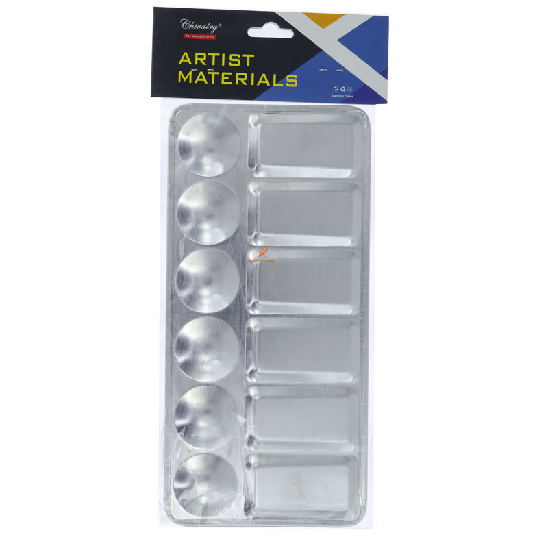 پالت رنگی فلزی مستطیل