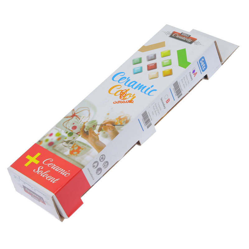 رنگ سرامیک 6 رنگ سری A سوداکو SODACO (5)