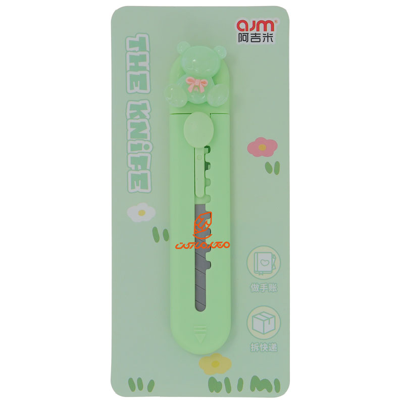 کاتر کوچک فانتزی مدل C-306 طرح خرس سبز AJM (3)
