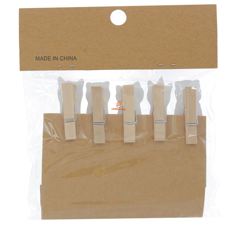گیره چوبی فانتزی 10 عددی طرح گربه های رنگی WOODEN CLIP (3)
