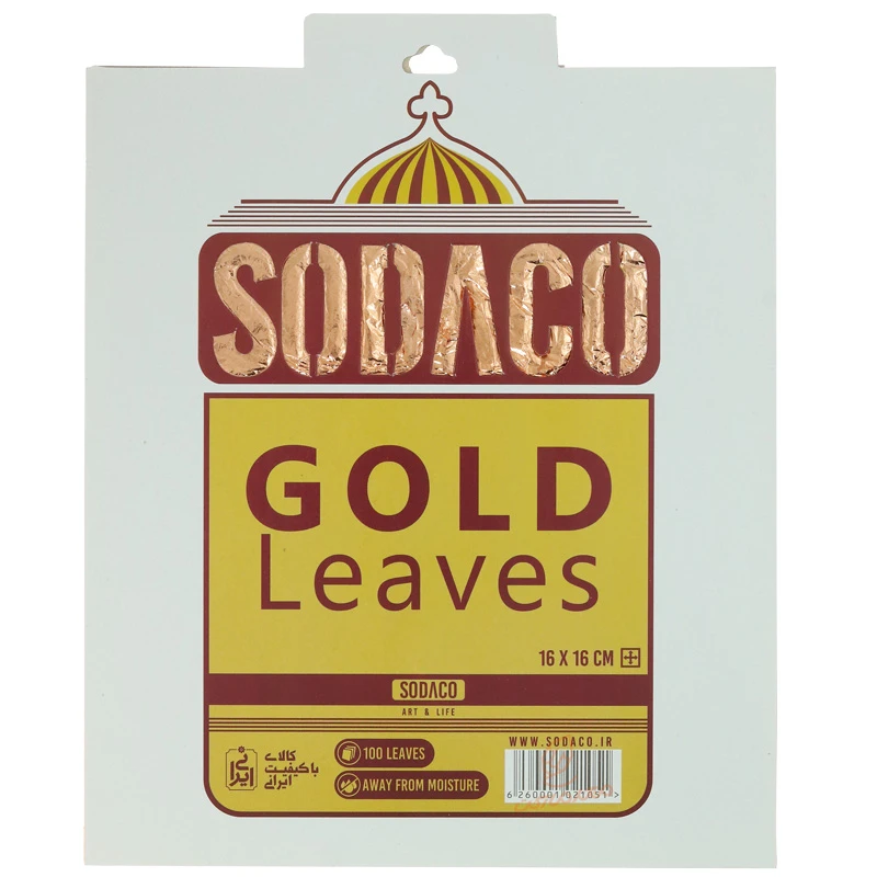 ورق طلا 100 عددی سوداکو SODACO (1)