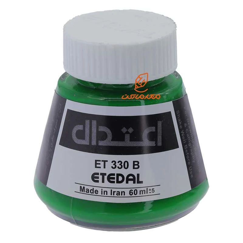 مرکب خوشنویسی 60 میل سبز روشن 330B اعتدال (3)