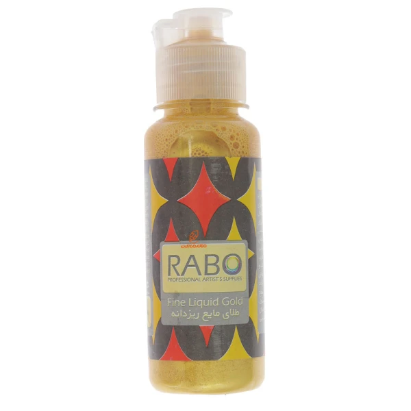 ورق طلا مایع ریزدانه 100 میل رابو RABO
