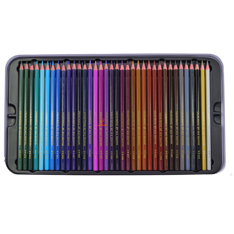 مداد رنگی 72 رنگ آرتیست جعبه فلزی طرح کوهستان ام کیو MQ (4)