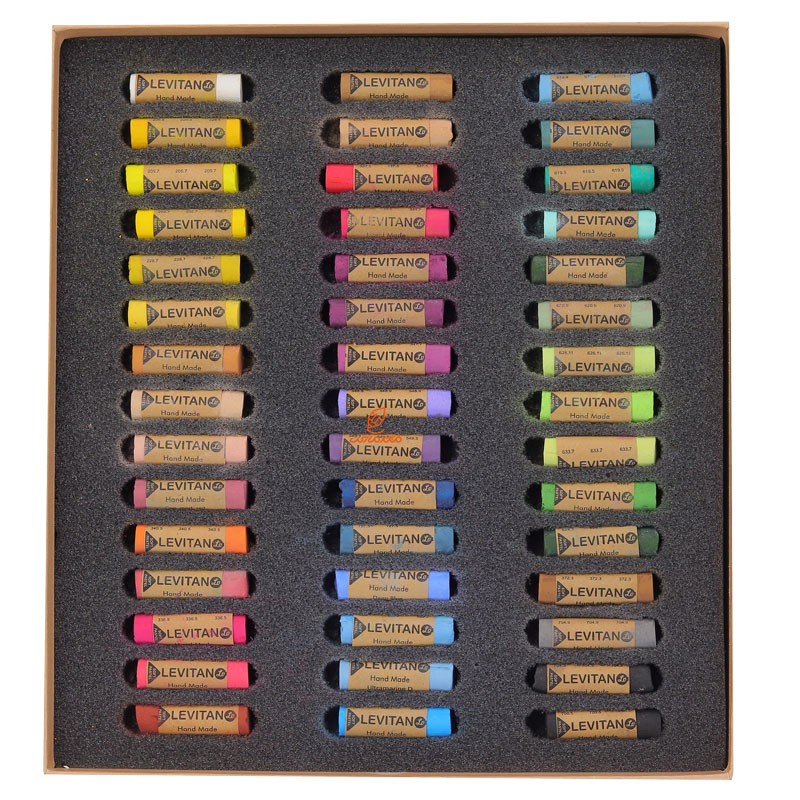 گچ پاستل 45 رنگ لویتان LEVITAN