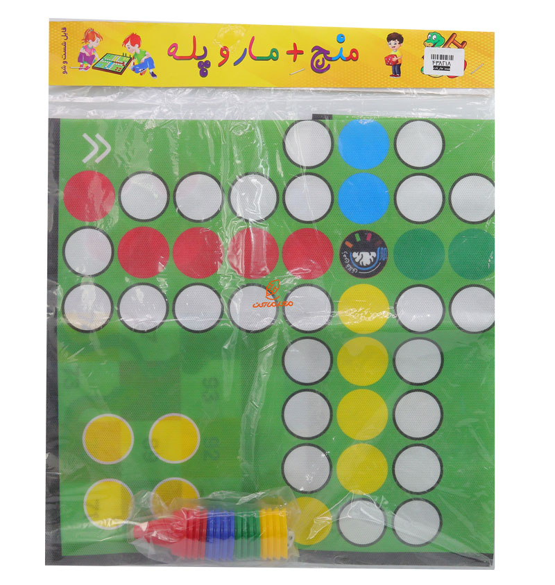 بازی فکری منچ و مارپله پارچه ای (2)