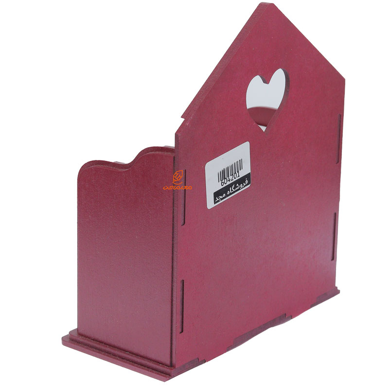 تقویم رومیزی مکعبی زرشکی فلور (1)