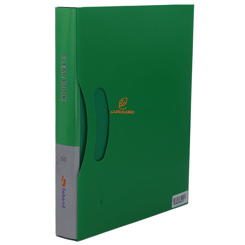 کلربوک 60 برگ قاب دار سبز سهند