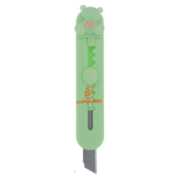 کاتر کوچک فانتزی مدل C-306 طرح خرس سبز AJM