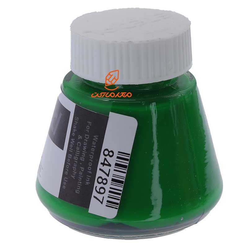 مرکب خوشنویسی 60 میل سبز روشن 330B اعتدال (2)