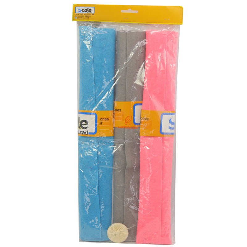 نمد A3 رنگ روشن به همراه لوازم اسکیل SCALE (3)