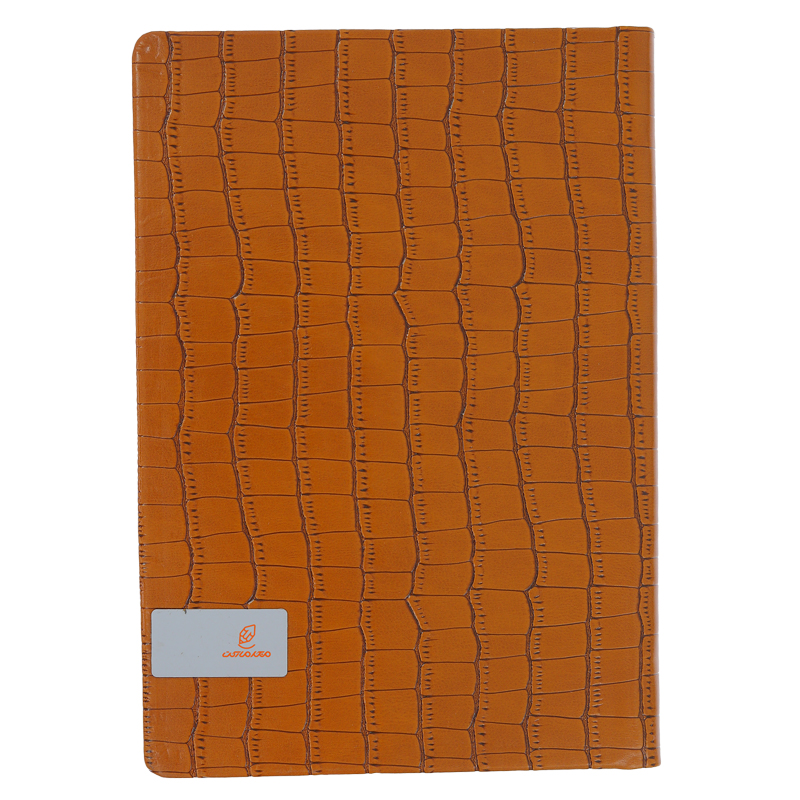 سالنامه (سررسید) 1403 رقعی مدل ترمو کارینا قهوه ای روشن کیا