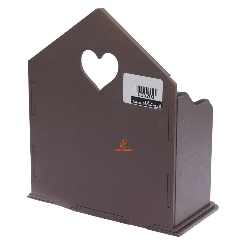 تقویم رومیزی مکعبی قهوه ای فلور (4)