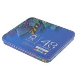 مداد رنگی 48 رنگ آرتیست جعبه فلزی طرح برگ ام کیو MQ (4)