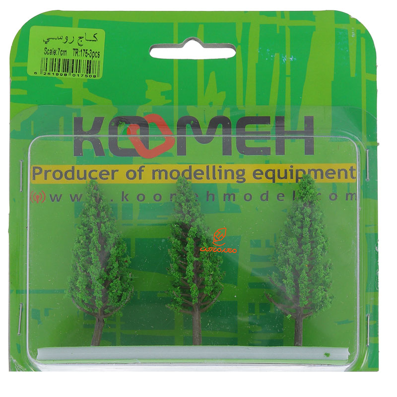 ماکت درخت کاج روسی 3 عددی کومه