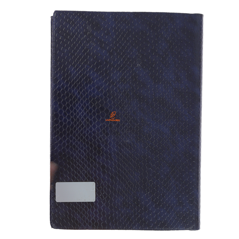 سالنامه (سررسید) 1403 رقعی دوختی مدل سایان سرمه ای کیا