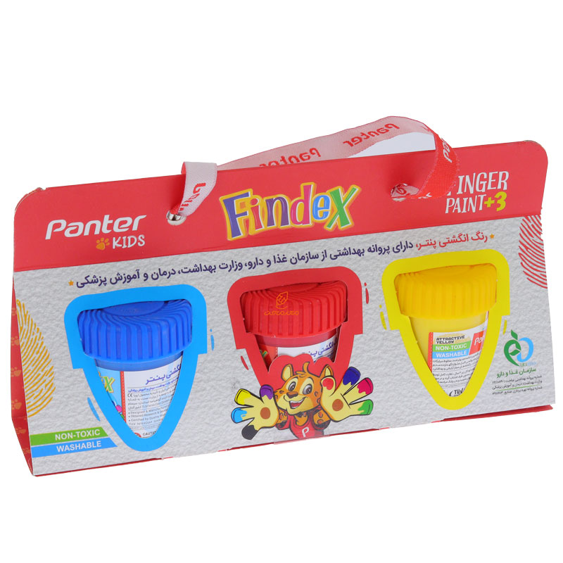 رنگ آنگشتی 3 رنگ پنتر PANTER (2)