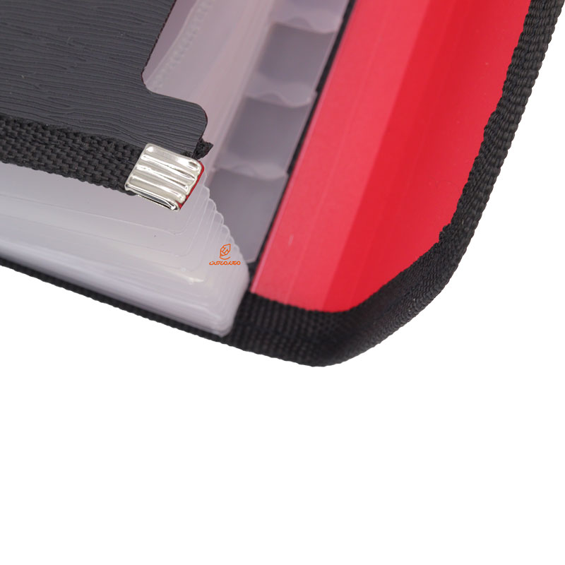 آلبوم چک طلقی قرمز مدل 12R پاپکو PAPCO (1)