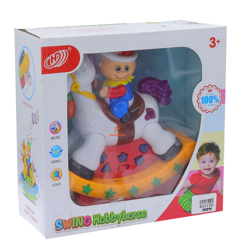 اسباب بازی اسب تعادلی موزیکال و چراغدار (2)