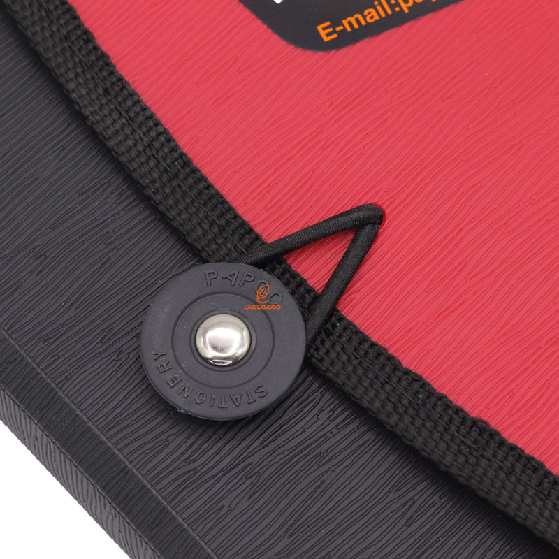 آلبوم چک طلقی قرمز مدل 12R پاپکو PAPCO (7)