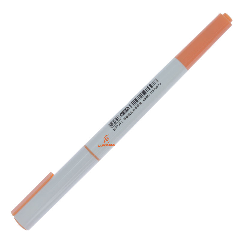 ماژیک رنگ آمیزی دو سر نارنجی HP7311 (3)