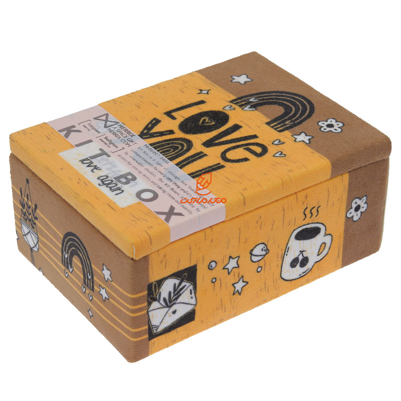 کیت باکس سایز 2 طرح رنگین کمان لوتوس