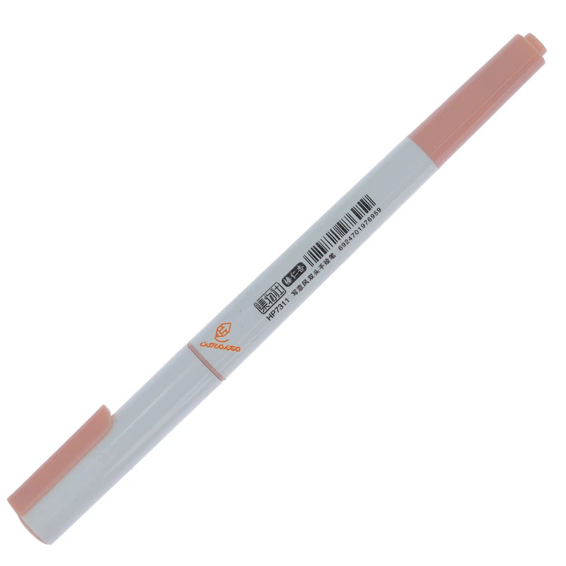 ماژیک رنگ آمیزی دو سر گلبهی روشن HP7311 (3)