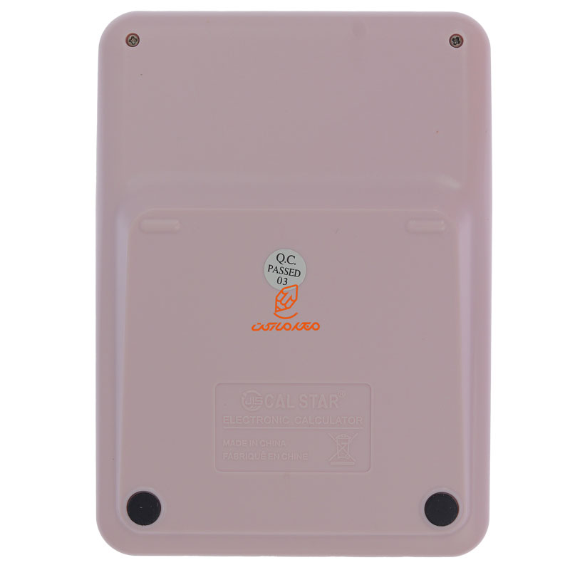 ماشین حساب رومیزی 12 رقم صورتی HK2020 کال استار CAL STAR (6)