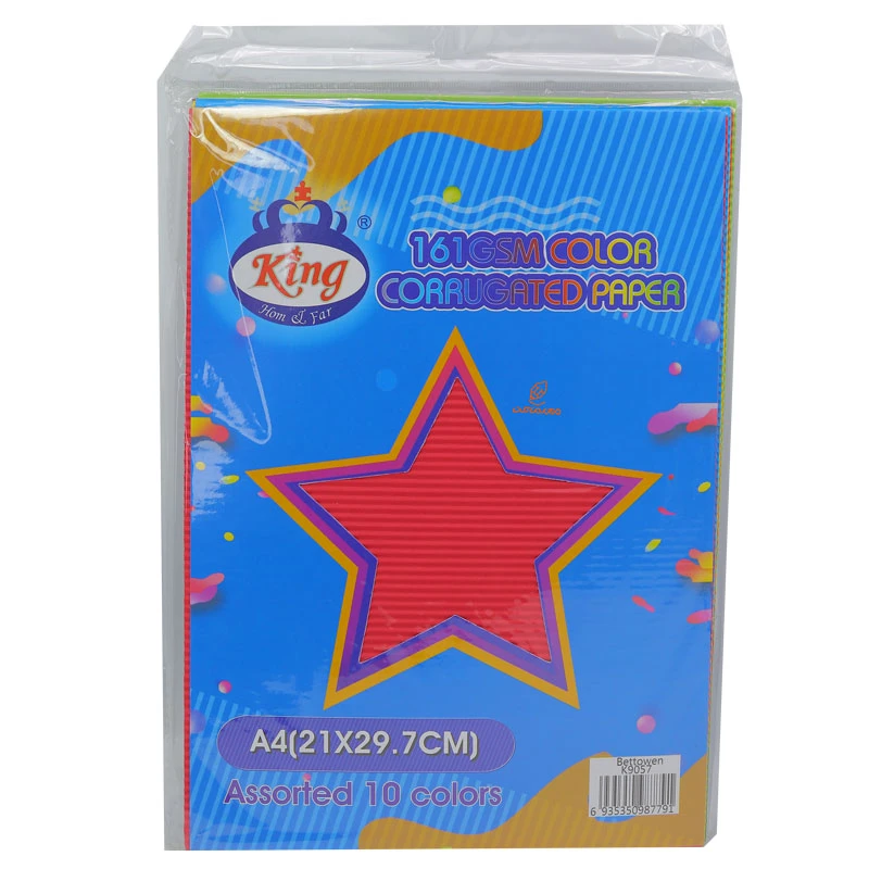 مقوا موج دار A4 مدل 9057 کینگ KING (2)