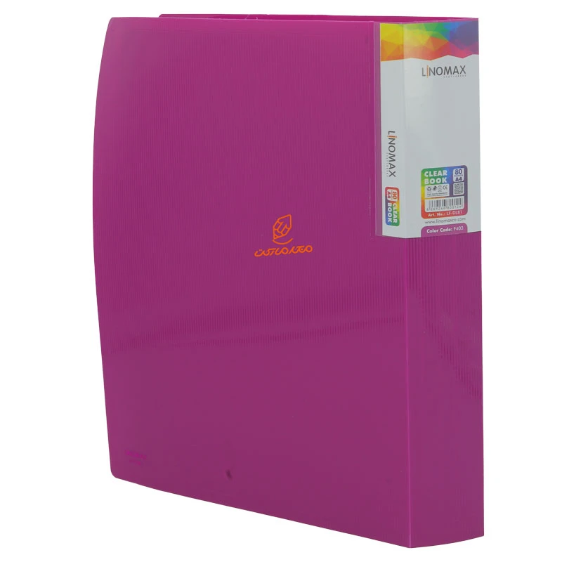 کلربوک 80 برگ بنفش مدل DL-81 لینومکس (2)