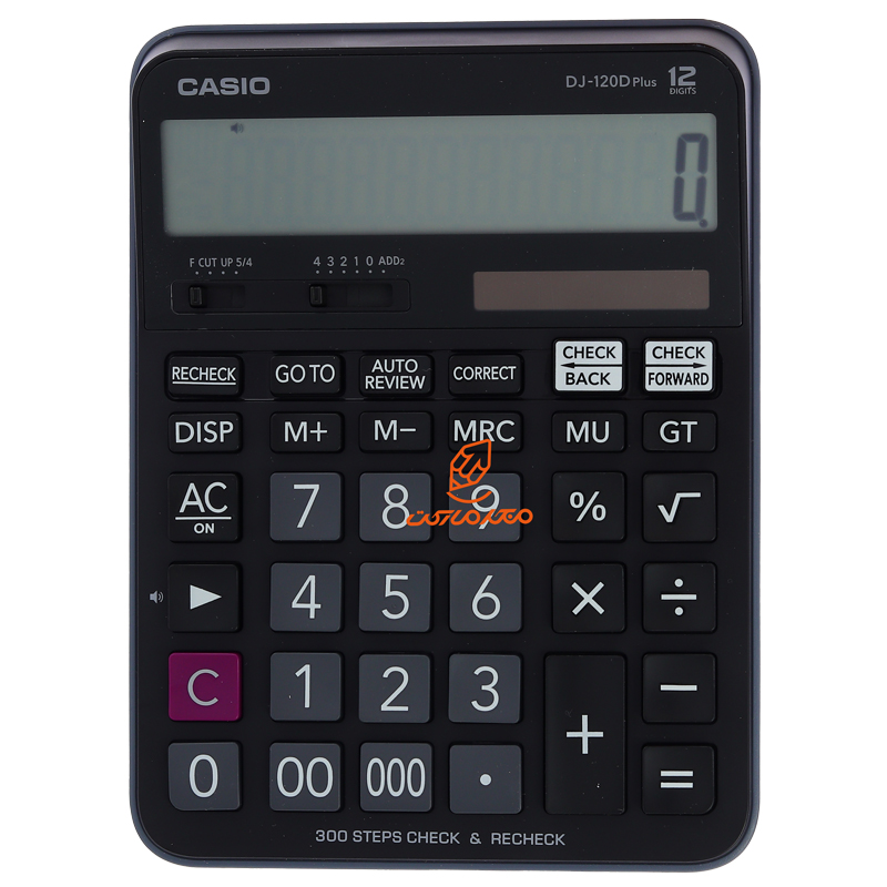 ماشین حساب رومیزی 12 رقم مدل DJ-120D PLUS کاسیو CASIO (6)