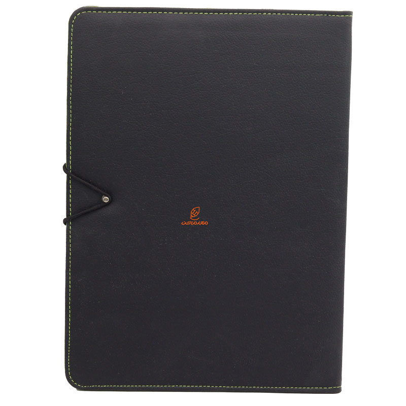 کیف دستی سمیناری چرم داخل سبز اخوان