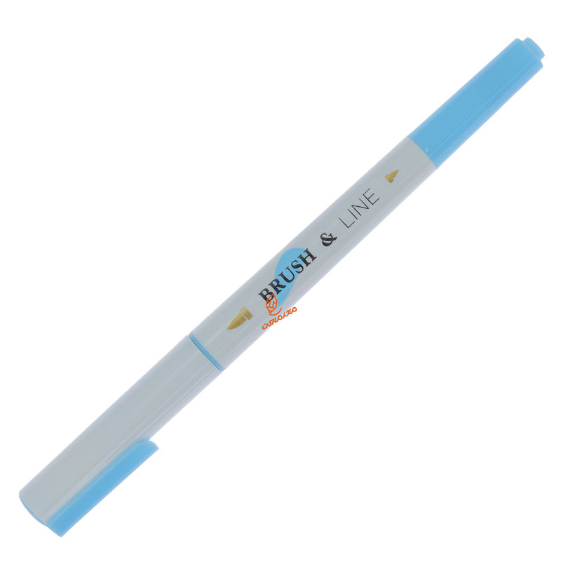 ماژیک رنگ آمیزی دو سر آبی روشن HP7311