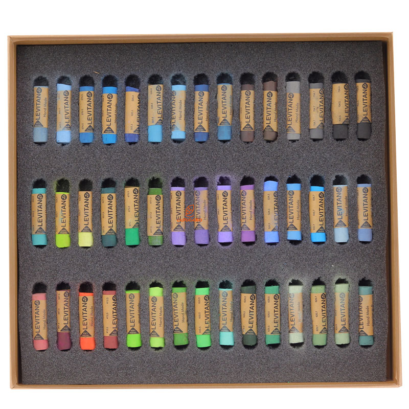 گچ پاستل 90 رنگ لویتان LEVITAN