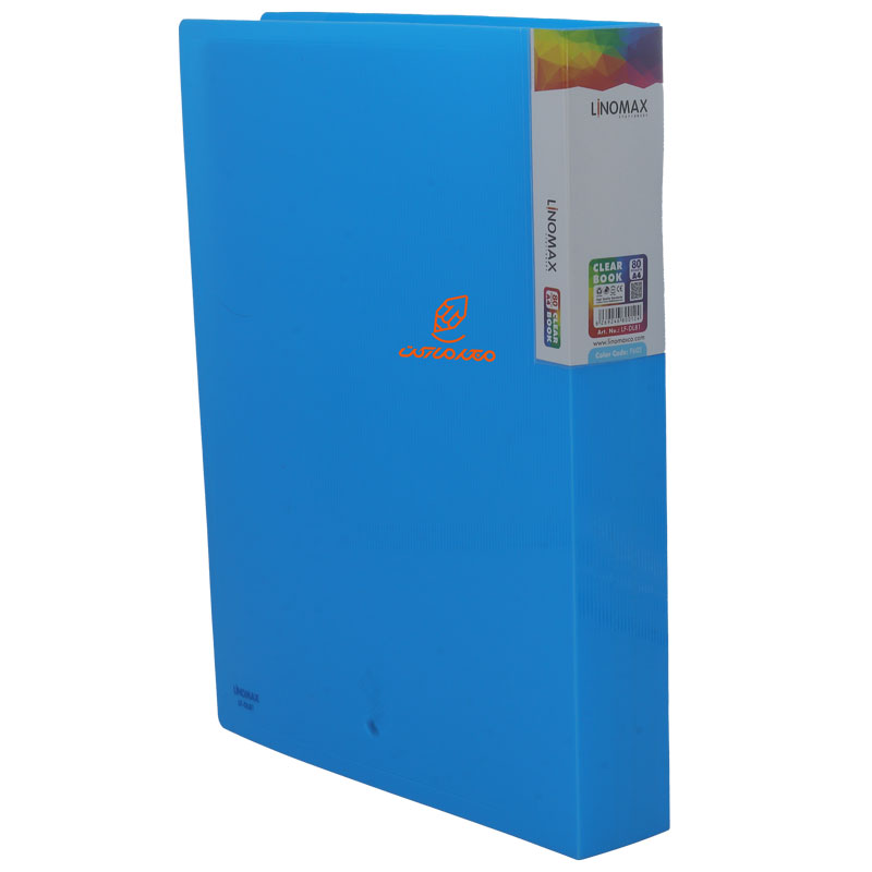 کلربوک 80 برگ آبی مدل DL-81 لینومکس (2)