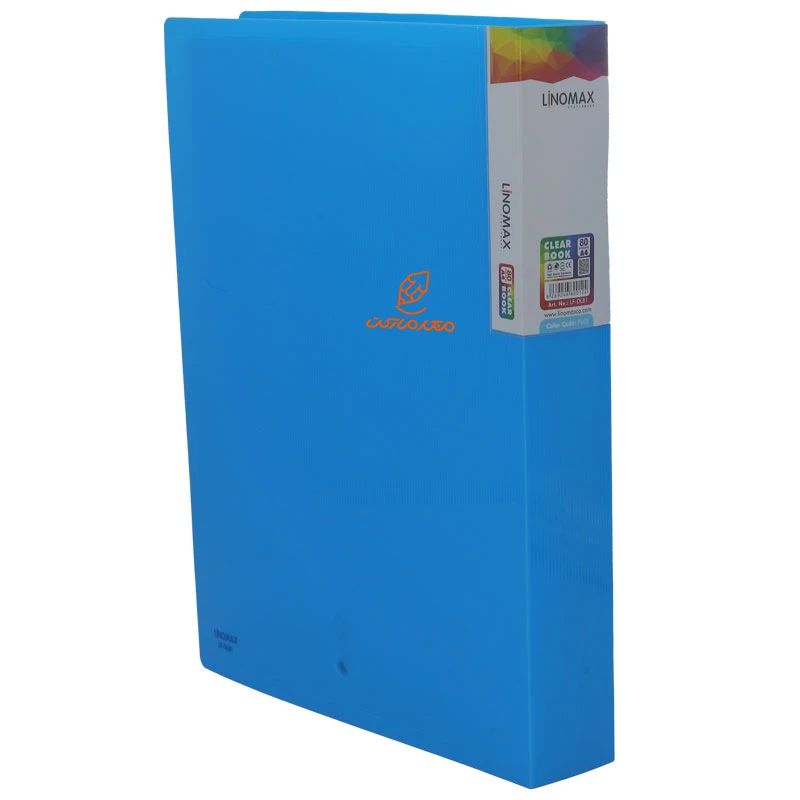 کلربوک 80 برگ آبی مدل DL-81 لینومکس (2)