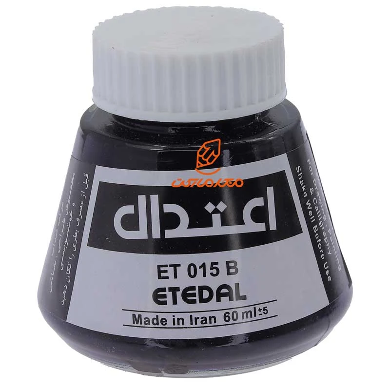 مرکب خوشنویسی 60 میل مشکی 015B اعتدال (2)