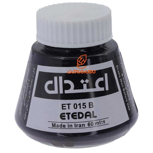 مرکب خوشنویسی 60 میل مشکی 015B اعتدال