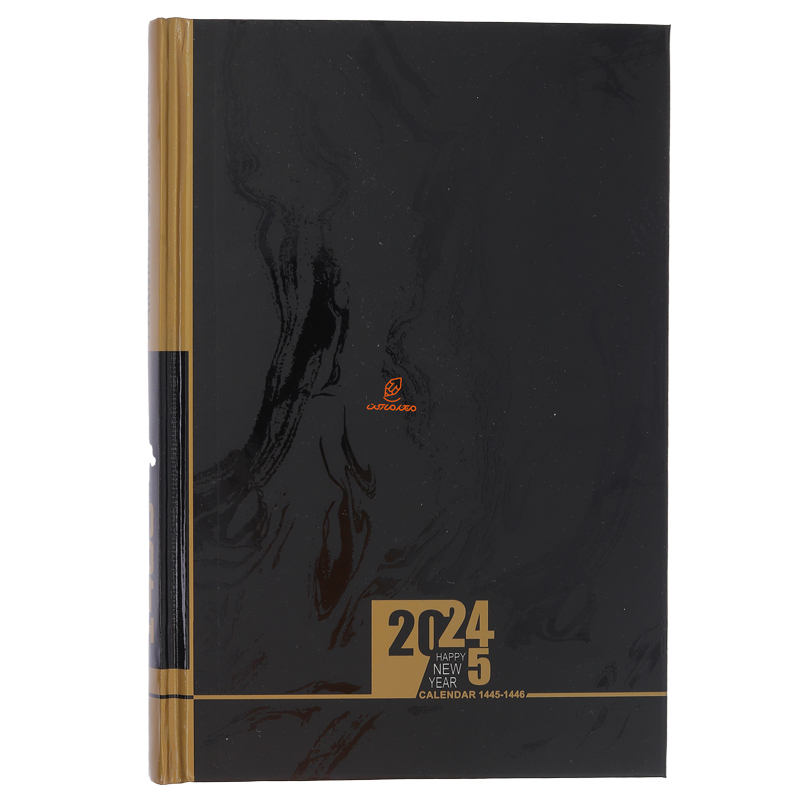 سالنامه (سررسید) 1403 رقعی مدل پارمیس مشکی کیا (3)