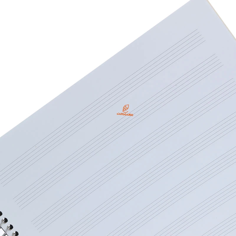 دفتر نت موسیقی 48 برگ طرح موزیک در ساحل لاین نوت LINE NOTE (3)