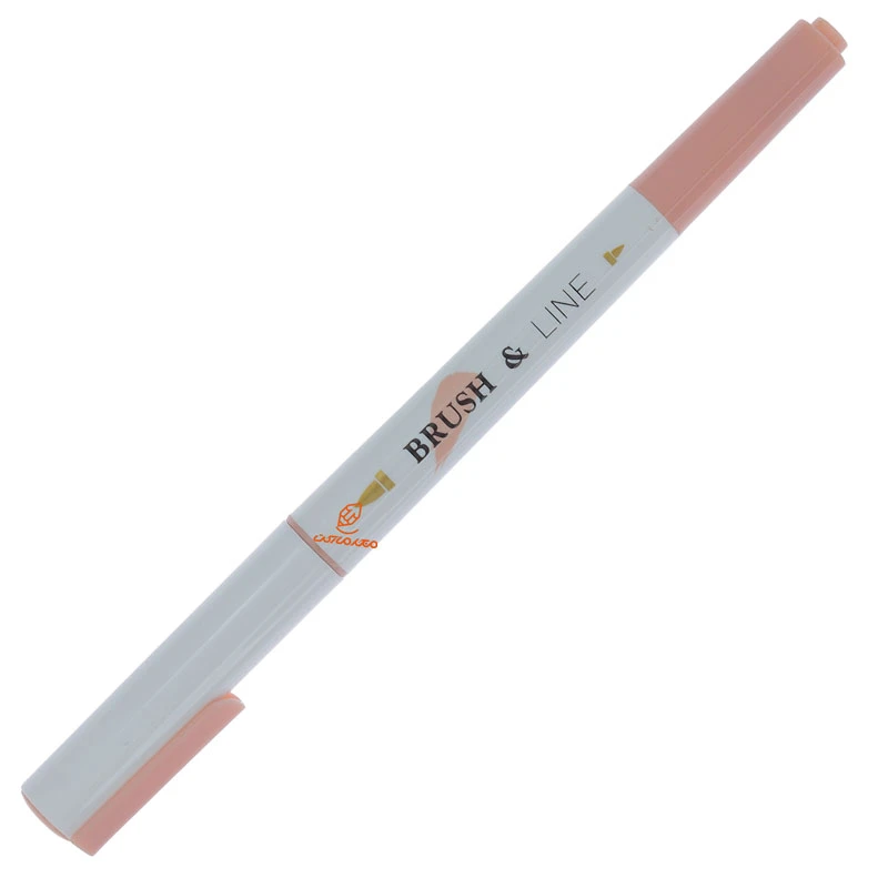 ماژیک رنگ آمیزی دو سر گلبهی روشن HP7311 (2)