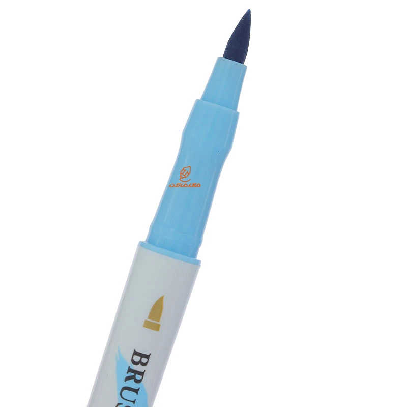 ماژیک رنگ آمیزی دو سر آبی روشن HP7311 (2)