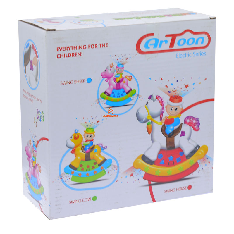 اسباب بازی اسب تعادلی موزیکال و چراغدار (3)