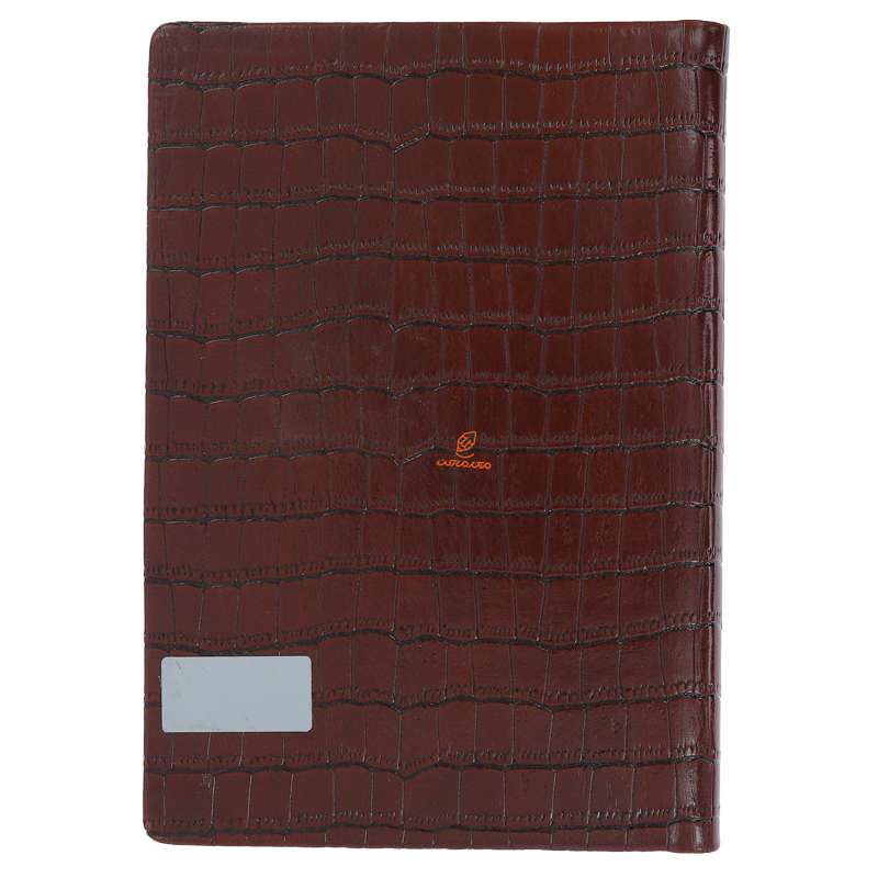 سالنامه (سررسید) 1403 رقعی مدل ترمو کارینا قهوه ای کیا