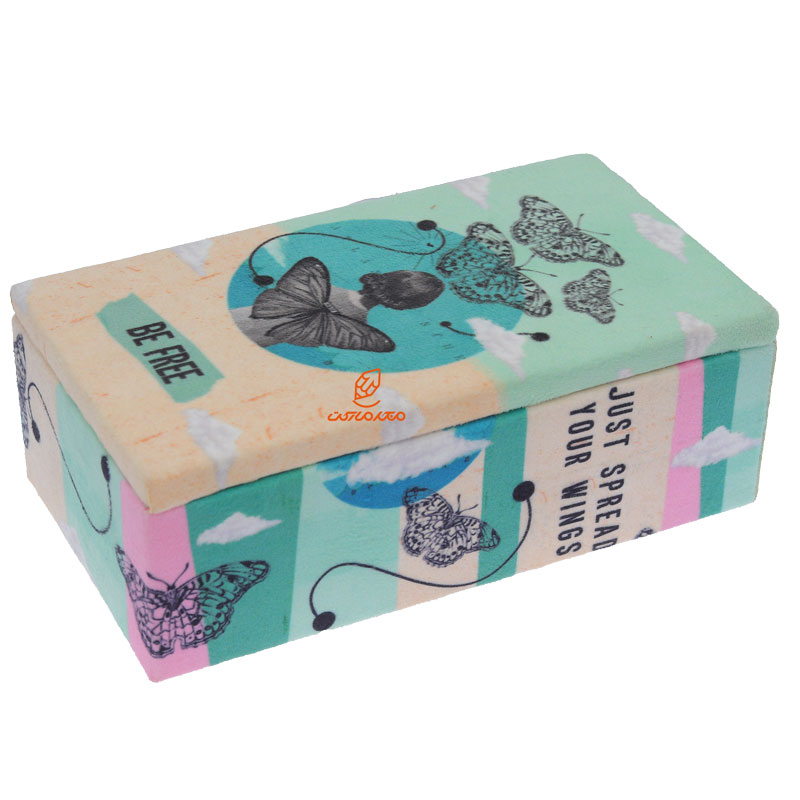 کیت باکس سایز 3 طرح پروانه ها لوتوس