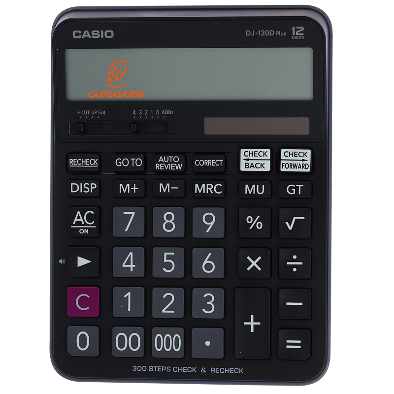 ماشین حساب رومیزی 12 رقم مدل DJ-120D PLUS کاسیو CASIO