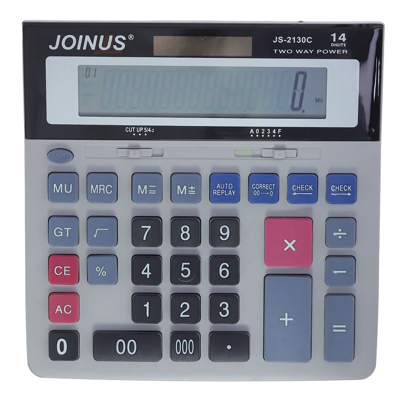 ماشین حساب رومیزی 14 رقم جوینوس مدل JOIUS JS-2130C (3)