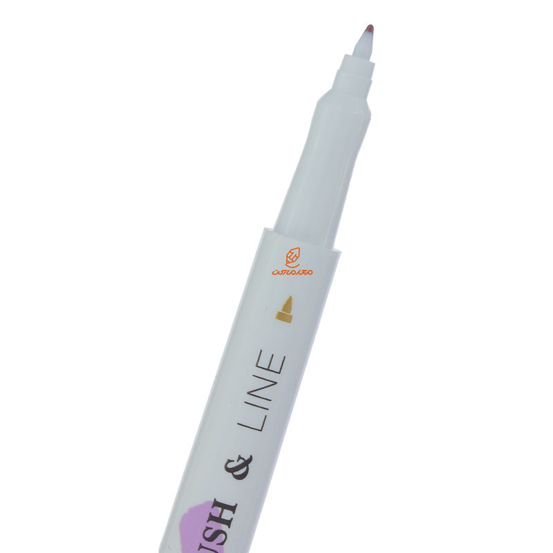 ماژیک رنگ آمیزی دو سر بنفش HP7311 (2)
