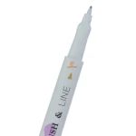 ماژیک رنگ آمیزی دو سر بنفش HP7311 (2)