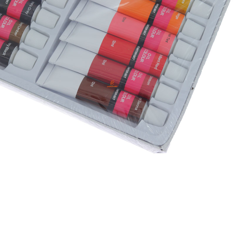 رنگ روغن 18 رنگ 12 میل لئوناردو LEONARDO (1)